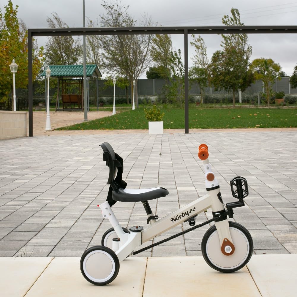 Interbaby Norby: 5 in 1 Dreirad und Laufrad mit Verdeck, 1 bis 5 Jahre