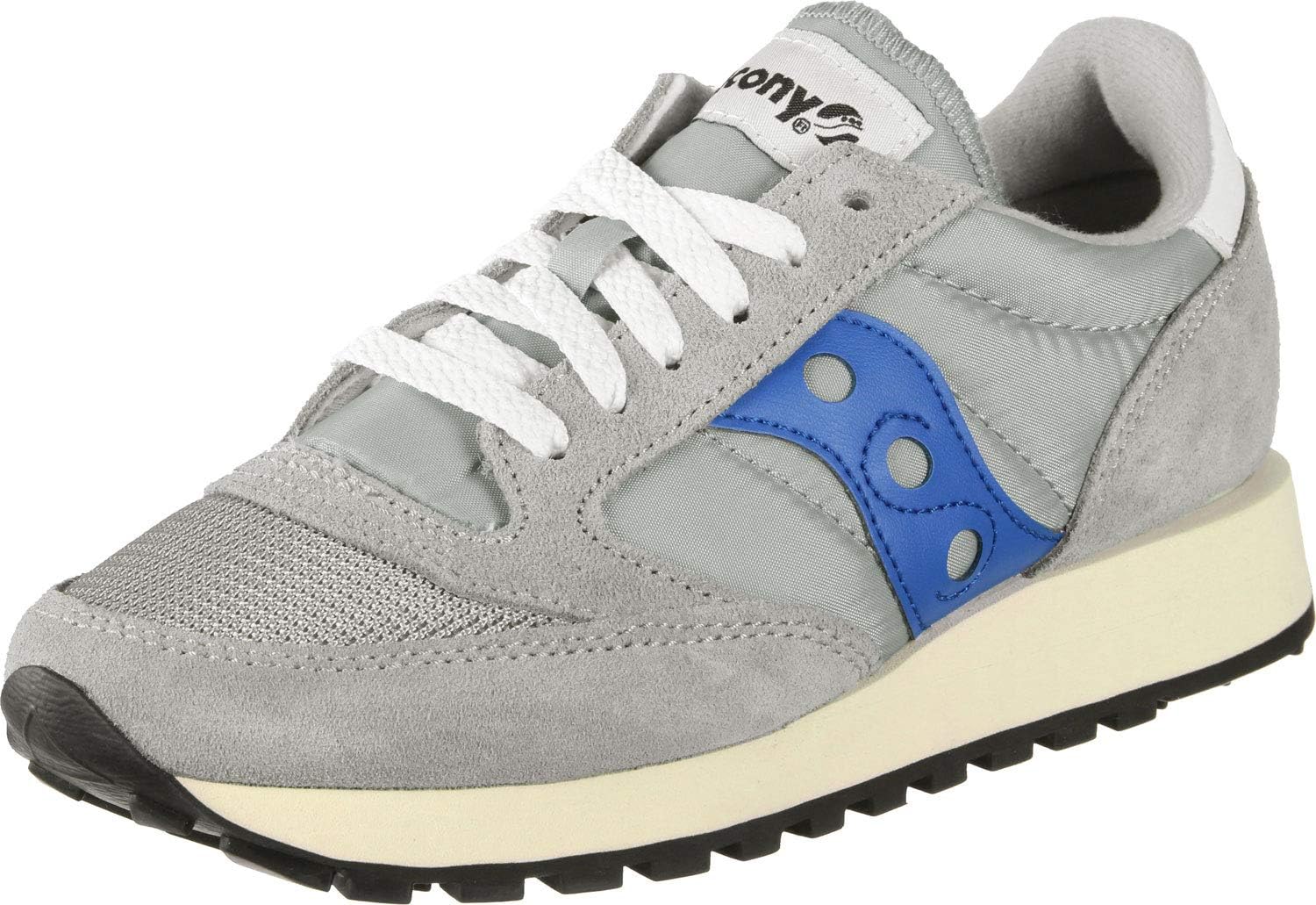 Saucony Women's Jazz Original Vintage Trainers, Grey Grey Blue 72, 5 UK