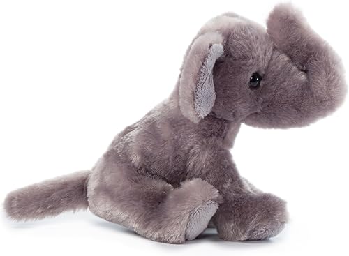 Miniatura 3 de The Petting Zoo Elephant Stuffed Animal Plushie, Gifts for Kids, Wild Onez Babiez Wildlife Animals, Elephant Plush Toy 6 Inches