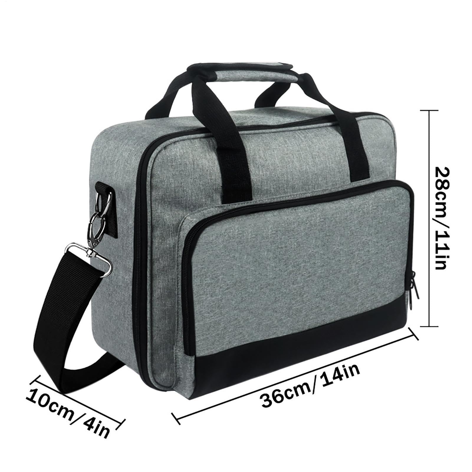 Generisch Borsa per mini proiettore, 30 cm, leggera, organizer da viaggio