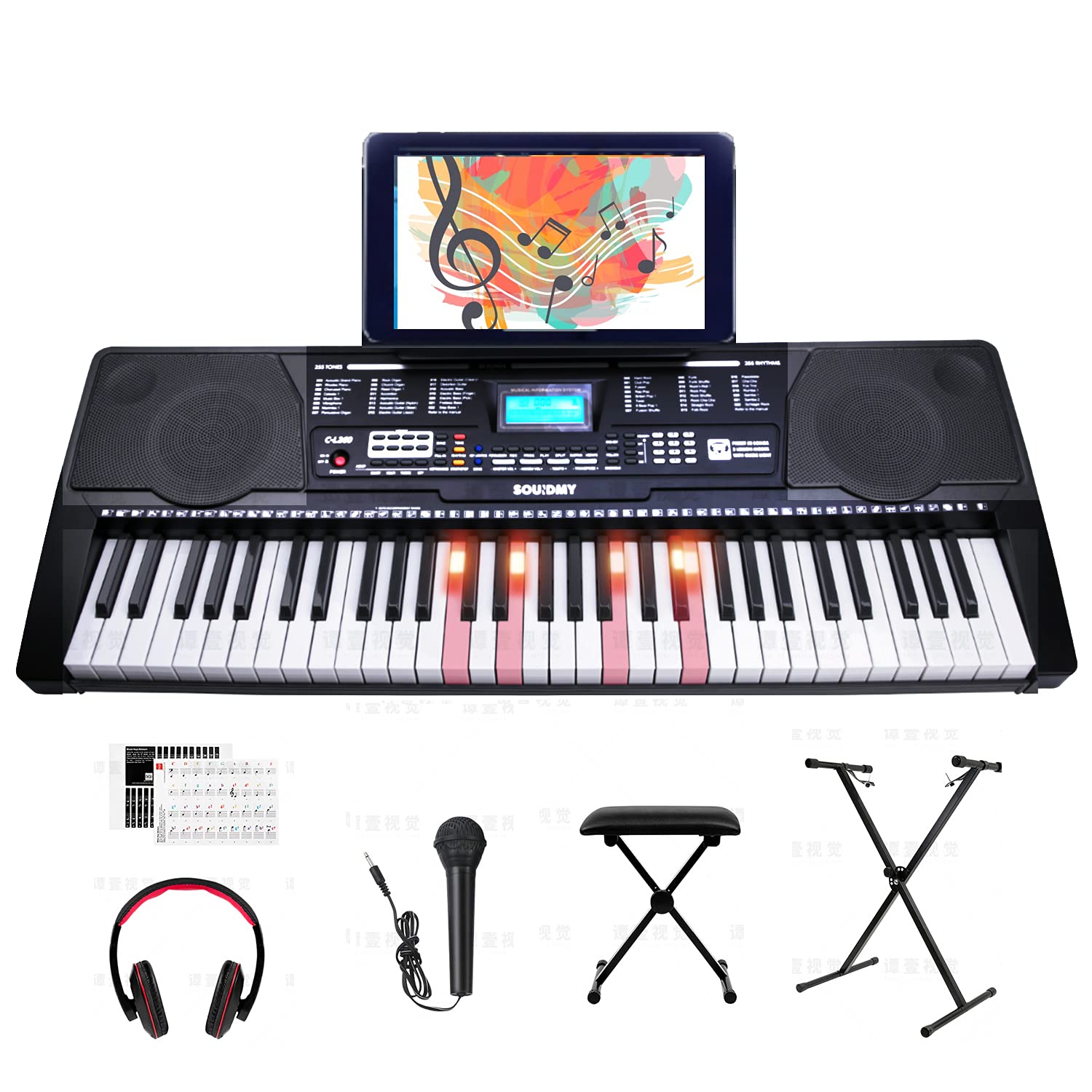 Amazon.com: SOUIDMY: Portable Keyboard