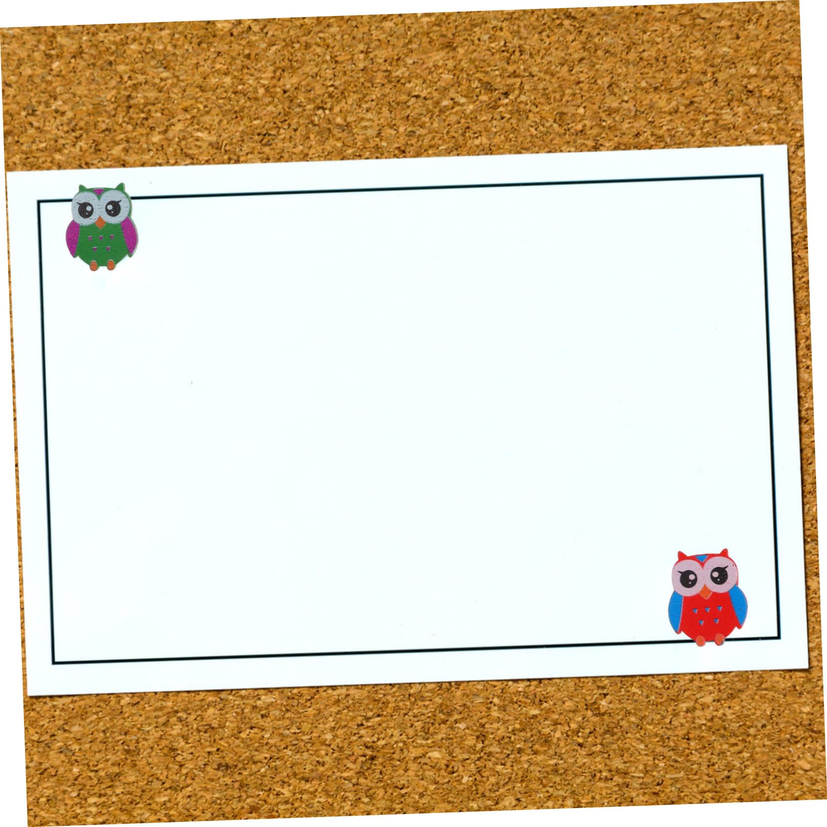 jojofuny 5 Set Perno Del Gufo Disegno Del Perno Di Spinta Puntine Per Bacheca Di Sughero Accessori Da Scrivania Unici Puntina Da Disegno Con Simpatici Animali Di Legno 30 Pezzi*5