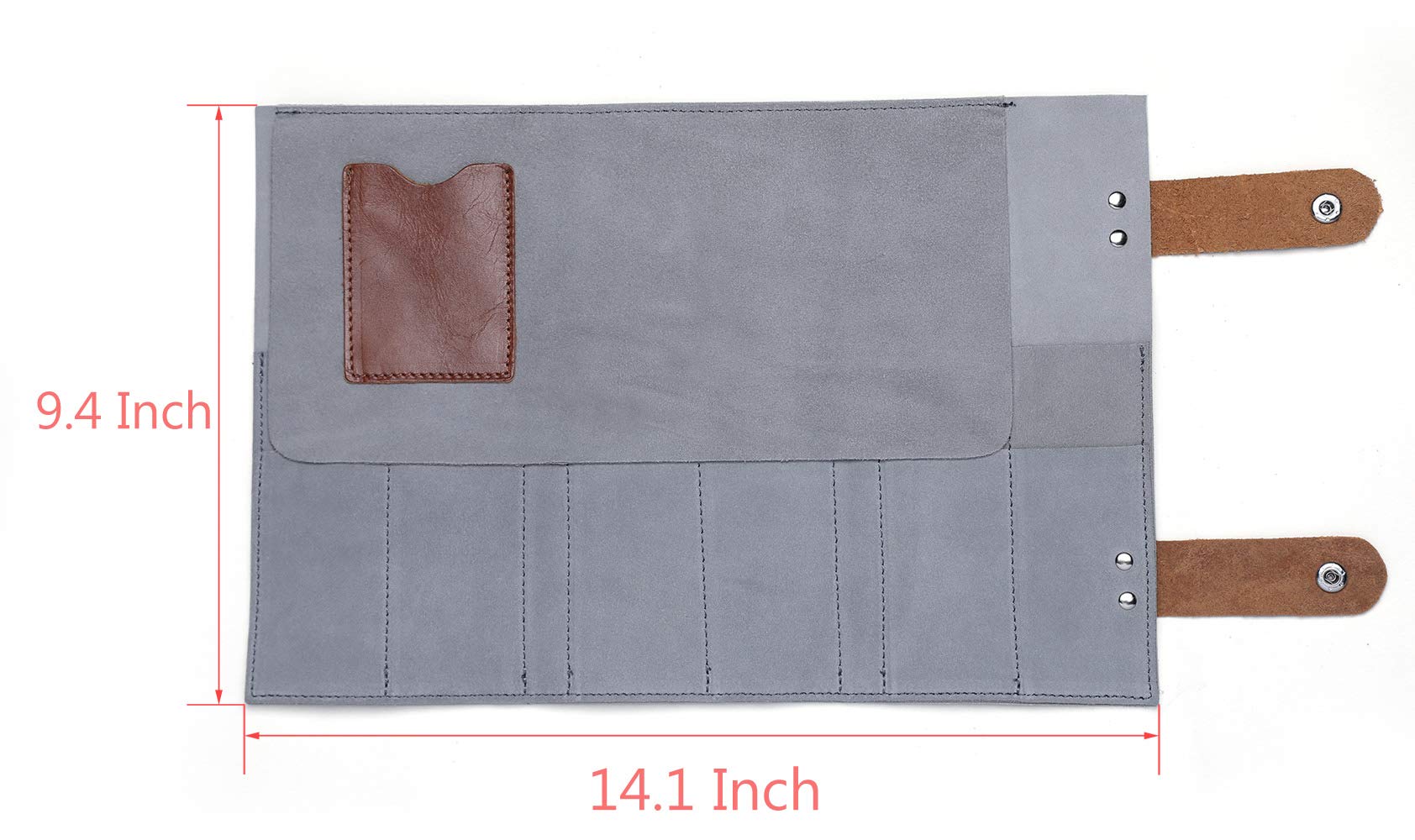 Custodia porta forbici per parrucchieri e saloni di bellezza, 12 tasche