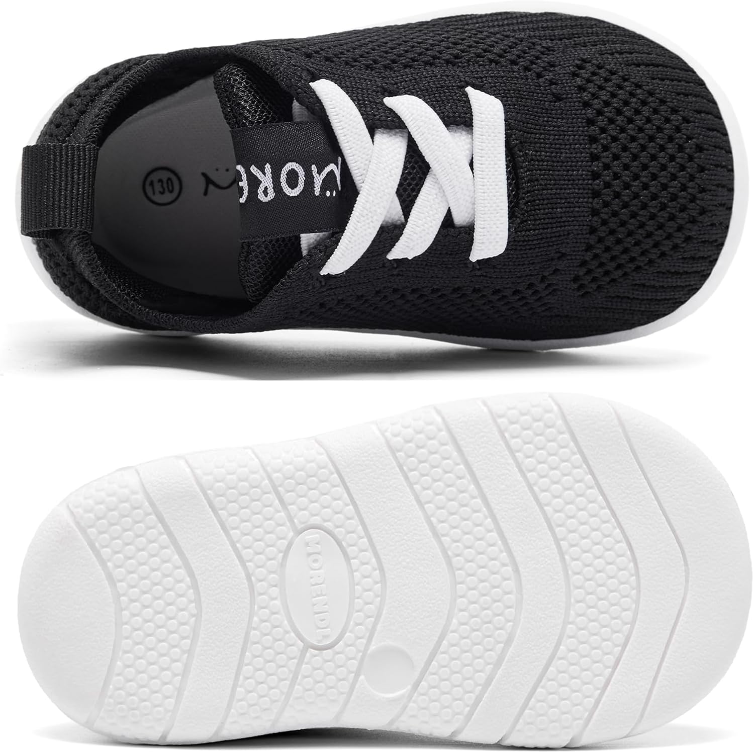 MORENDL Toddler Shoes Baby Walking Sock Shoes Infant Sneakers 0-4 Years Boy Girl Barefoot Tennis Shoe Non-Slip Brethable - Image 4