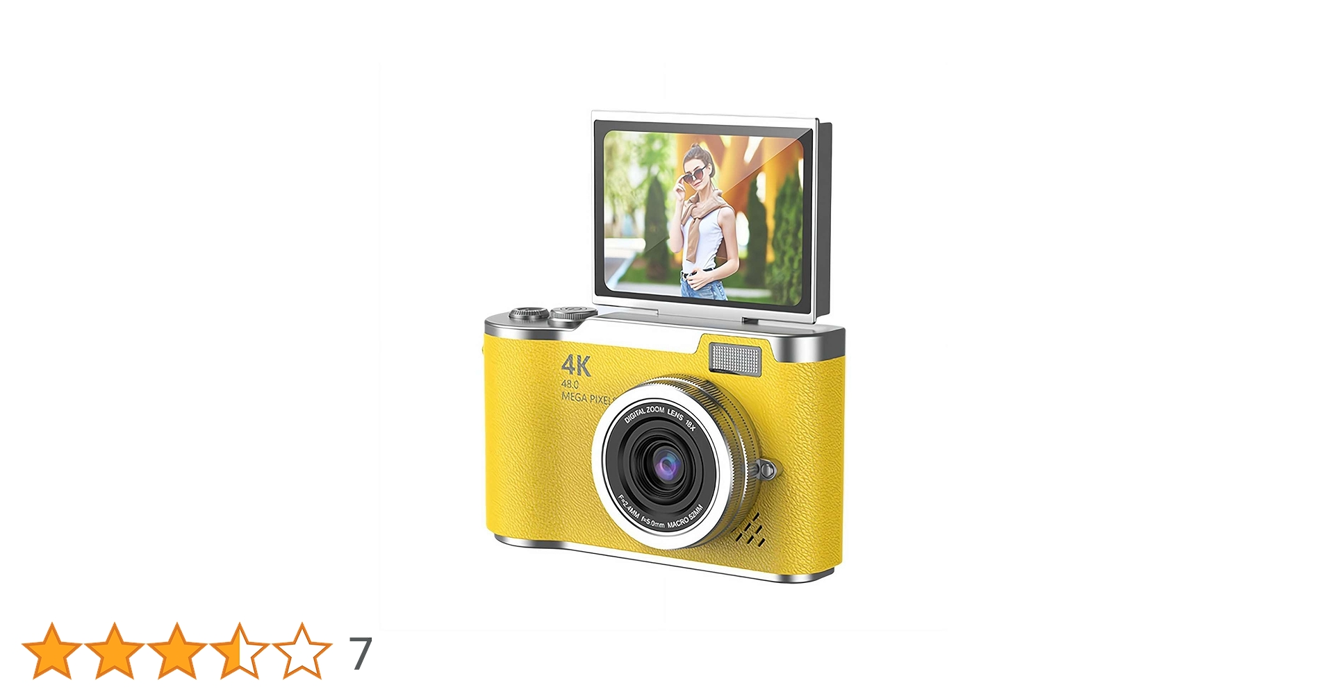 Amazon | 4K デジカメ スマホに送れる デジタルカメラ 4800万画素