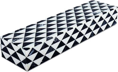 Miniatura 83 de Handicrafts Home Colección Marquet Array - Joyero decorativo hecho a mano para recuerdos, baratijas y decoración del hogar, caja para almacenamiento