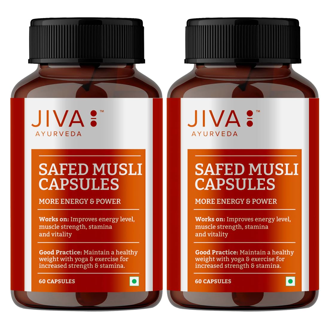 See full amazon price history chart for Jiva Safed Musli - 60 * 2 Capsules for Body Strength, Stamina, and Energy Jiva Safed Musli - 60 * 2 Capsules for Body Strength, Stamina, and Energy (B0C24G55ML) Amazon Price History, Amazon Price Tracker