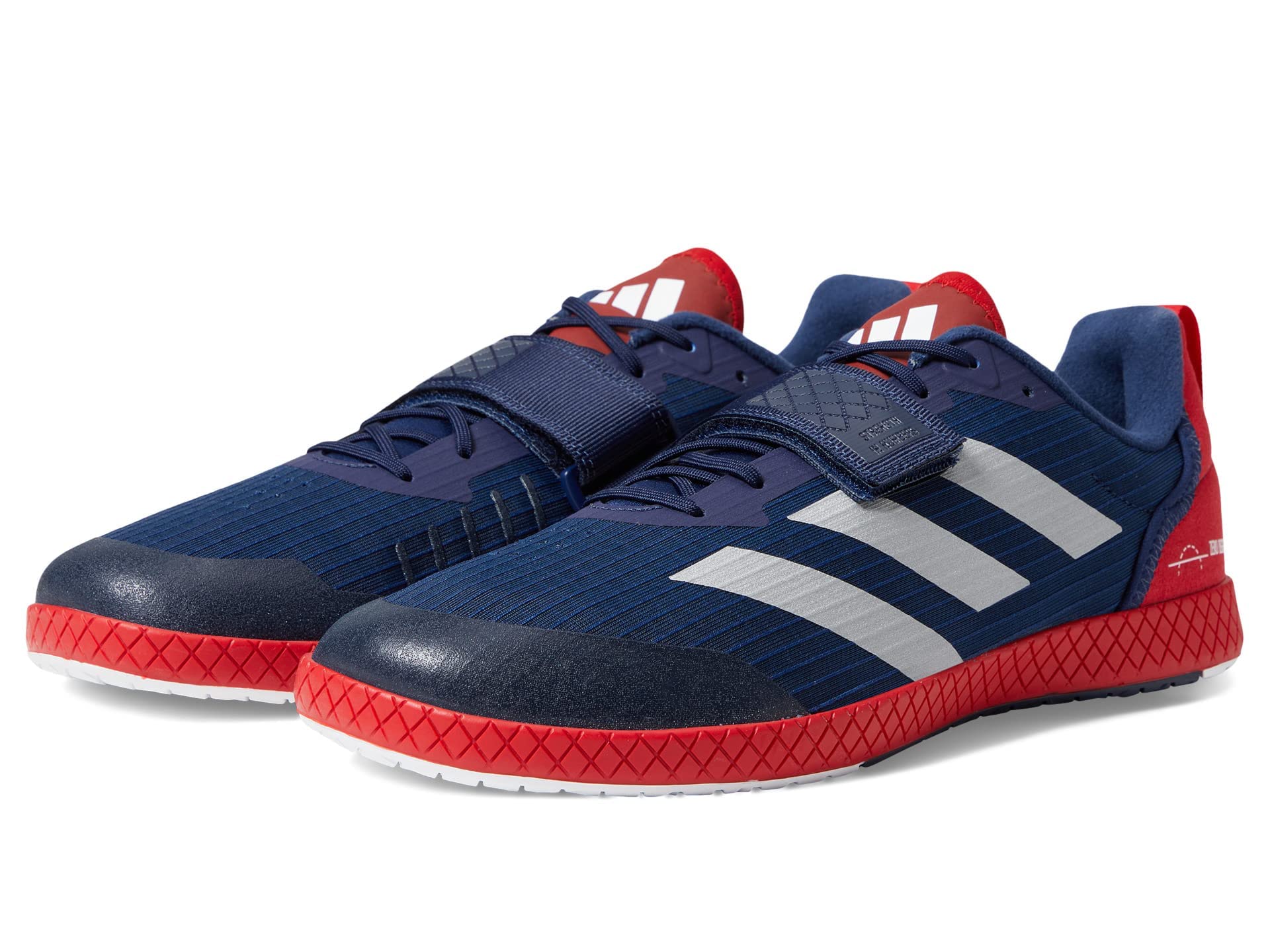 adidasThe Total Strength Training Mens Weightlifting Shoes in Navy and Red
