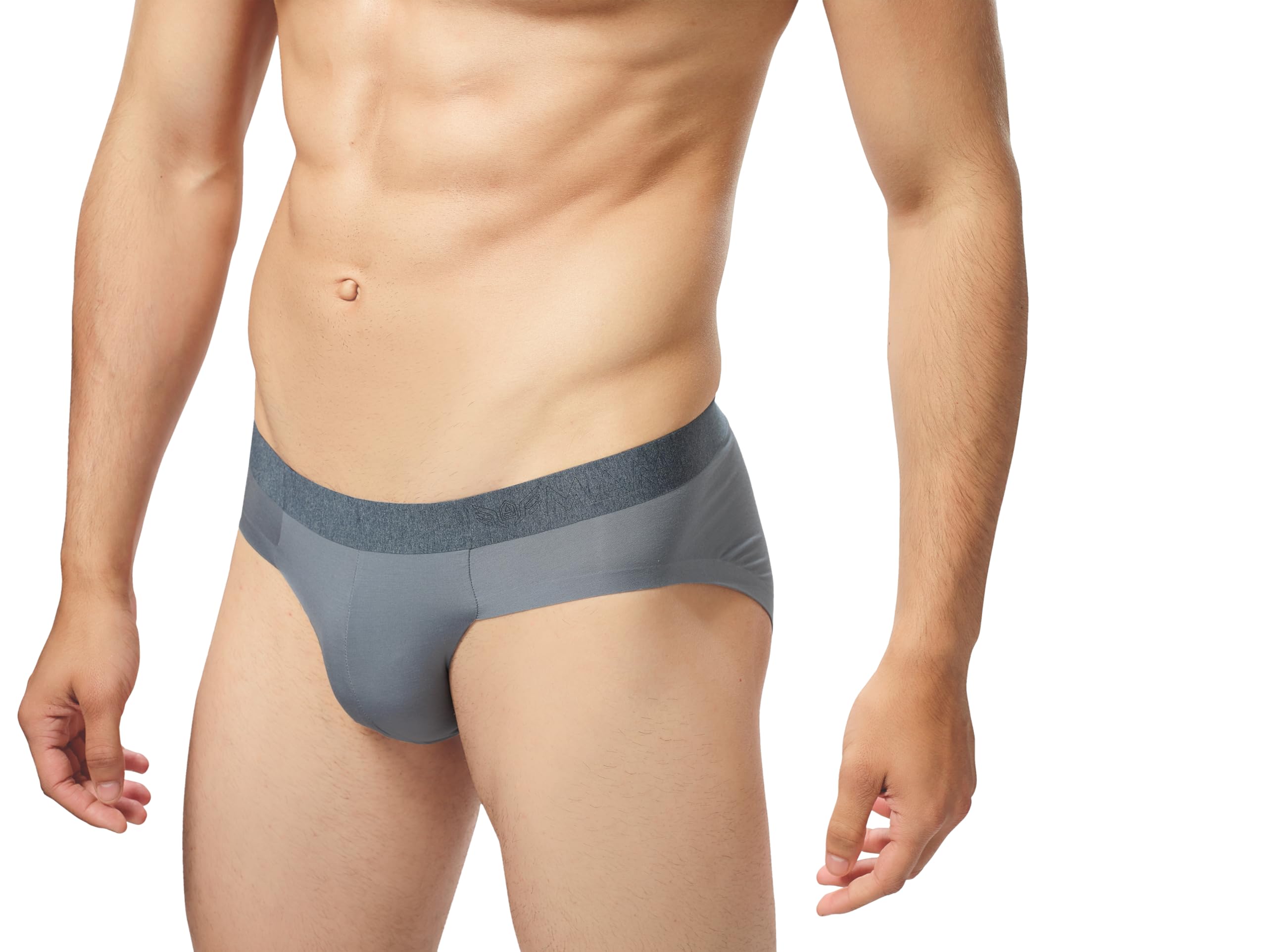 MAMLMen’s Modal Brief Seamless Underwear for Men