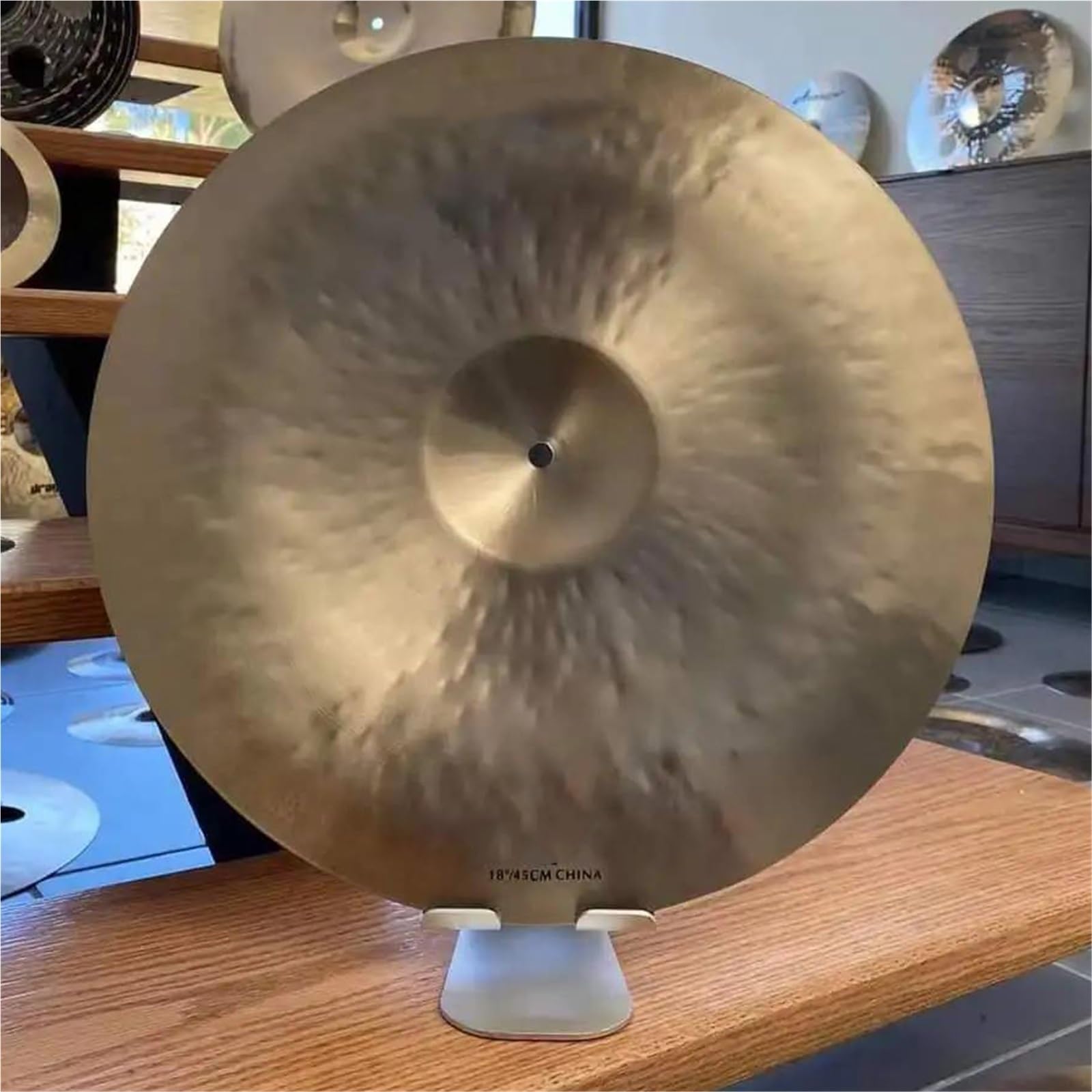 Platillos Crash Platillo Profesional Platillo Chino Platillos De Tambor De Efectos De Platillo Hechos A Mano De Bronce De 16/17/18 Pulgadas(17 Inch)