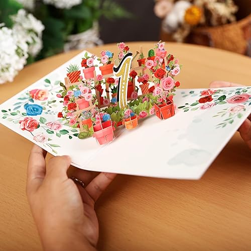 Miniatura 5 de Magic Ants 75 años de amor eterno  Tarjeta de felicitación de 75 aniversario  Un hito de platino de devoción duradera  Tarjeta desplegable multiusos