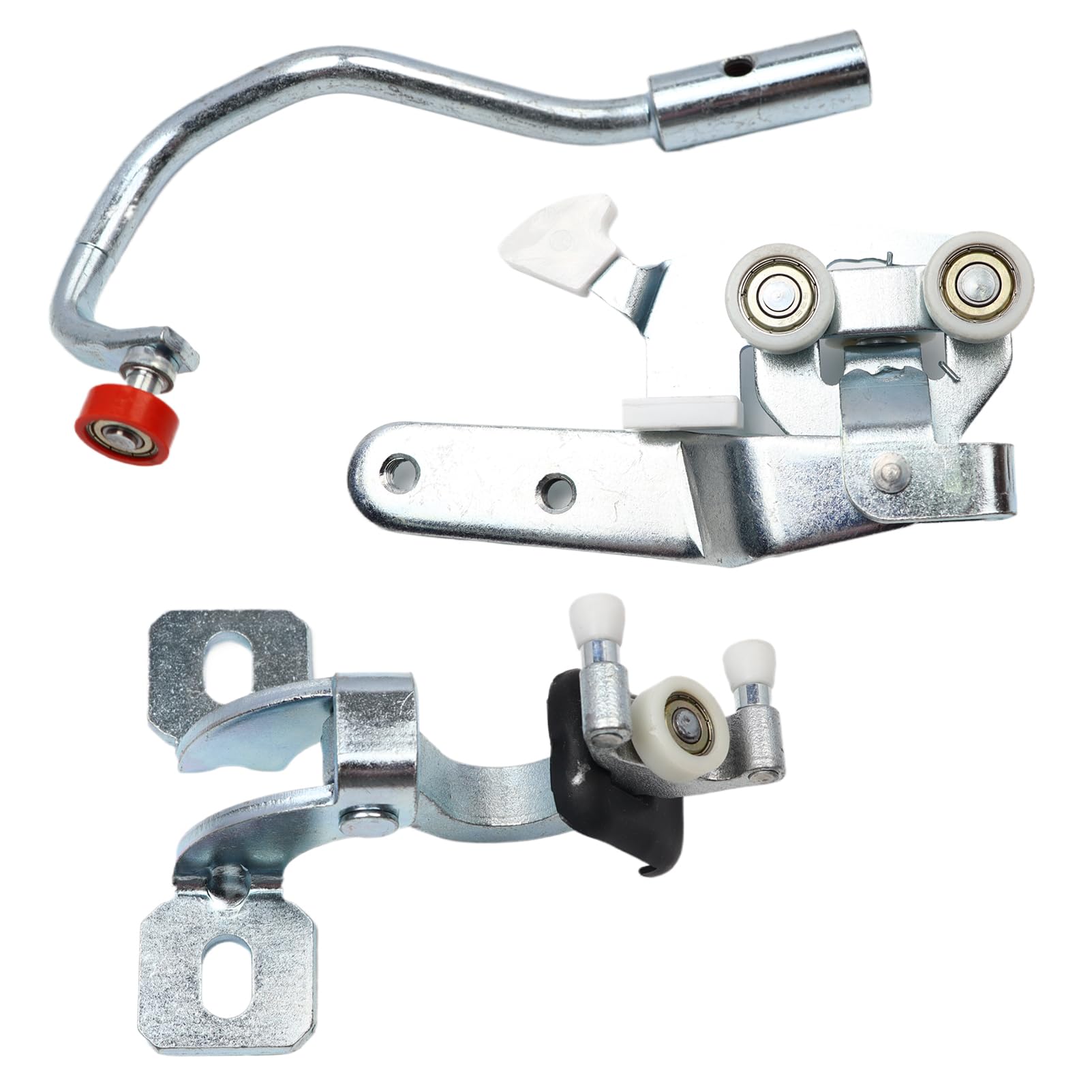 Juego de ruedas de puerta lateral superior central inferior 9033S0 compatible con Fiat Ducato rodillo deslizante derecho para Jumper Boxer 1352331080 juego de poleas
