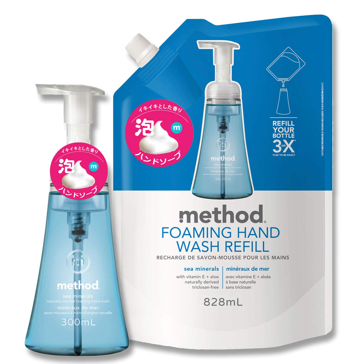 Amazon.co.jp: メソッド(method) 泡 ハンドソープ 詰め替え シー