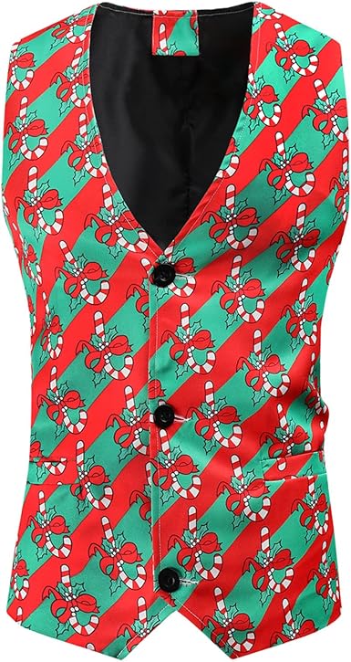 Fashion Christmas Vest Casual 