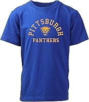 Vista 124 de Wes and Willy Camiseta de algodón orgánico de manga corta para niños de la NCAA