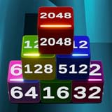 Exciting 2048 gameplay. 2048 Cube Shooter