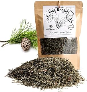 EidolonGreen [China Medicinal Herb] Pine Needle Tea - Dried Bulk Pine Needles (100% Natural Pinus massoniana/솔잎) 3 Oz (88g)