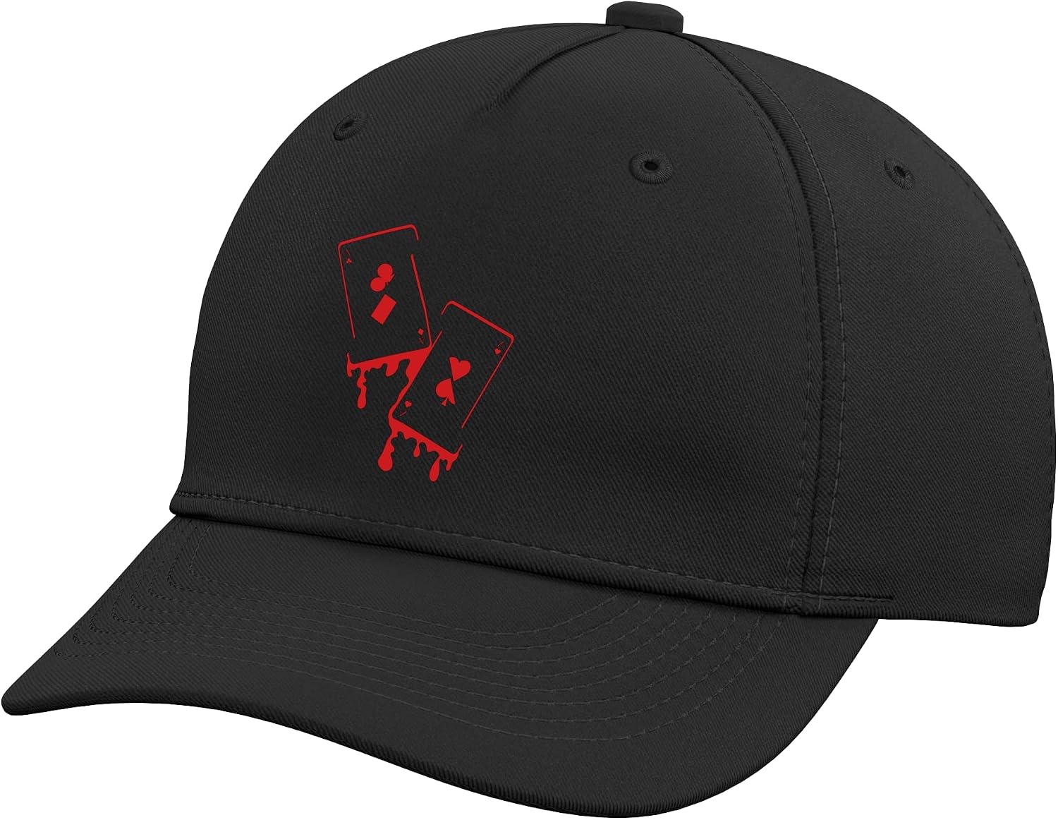Melting Cards I Poker Player I Poker Cards I Poker Adjustable Baseball Hat