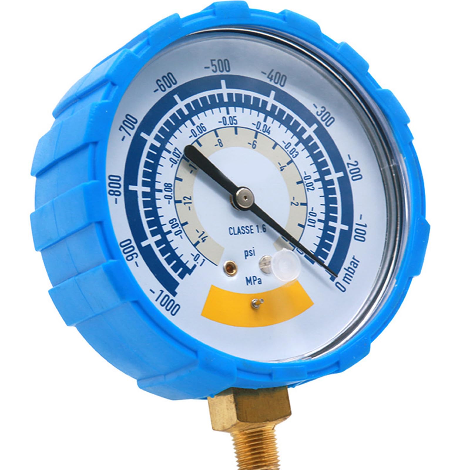 Vacuometro 0-14psi impermeabile per vuoto, Large vacuum gauge p | Strumento misuratore d ' accurato per pompe a vuoto, acciaio inossidabile, impermeabile, connettore da 1 / 8