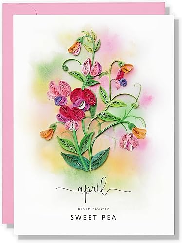 TUMYBee Tarjeta de cumpleaños de girasol, tarjeta floral hecha a mano con texto en inglés "You Are My Sunshine" para San Valentín, simpatía,