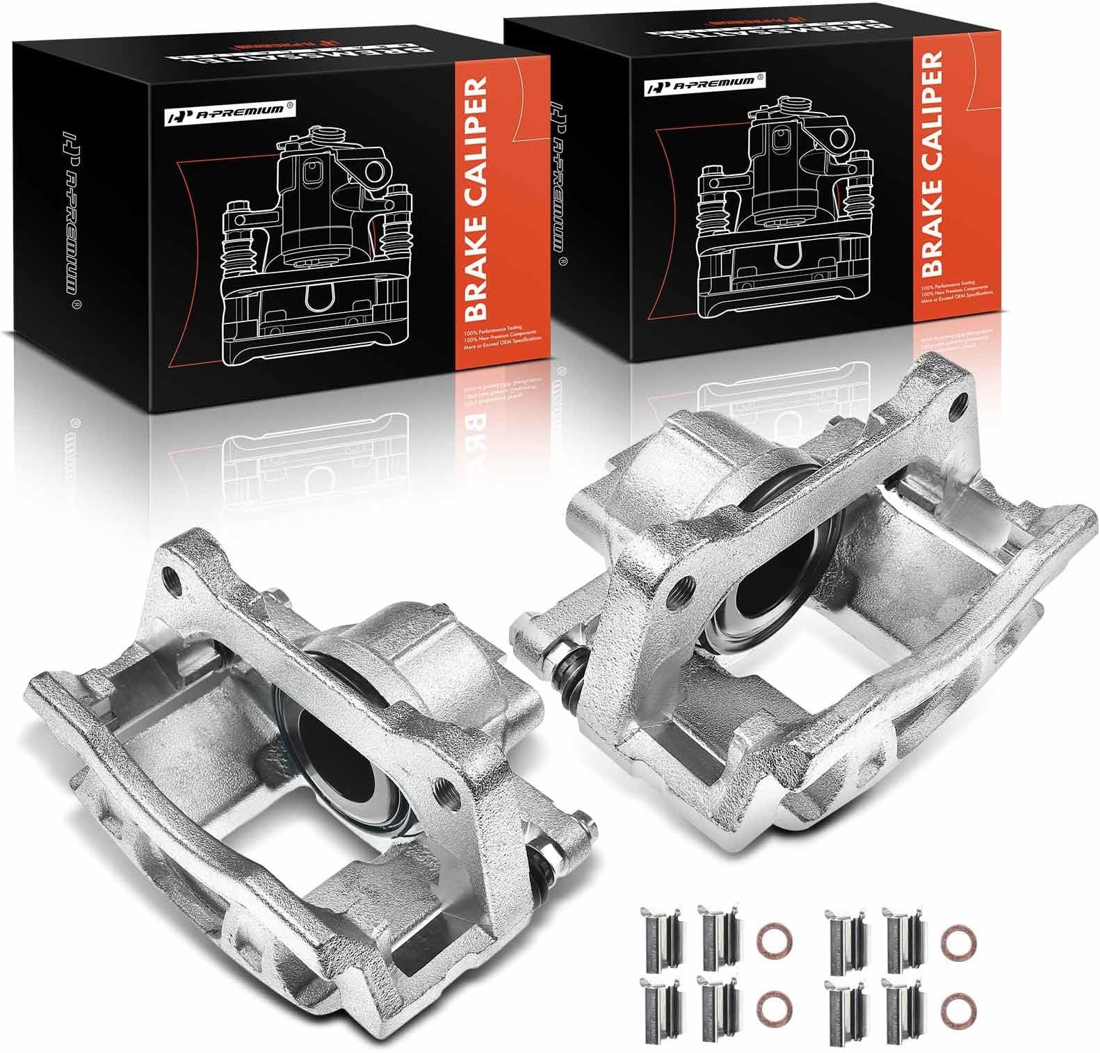 AutoShack BC3098PR Rear Brake Calipers Assembly Pair Set of