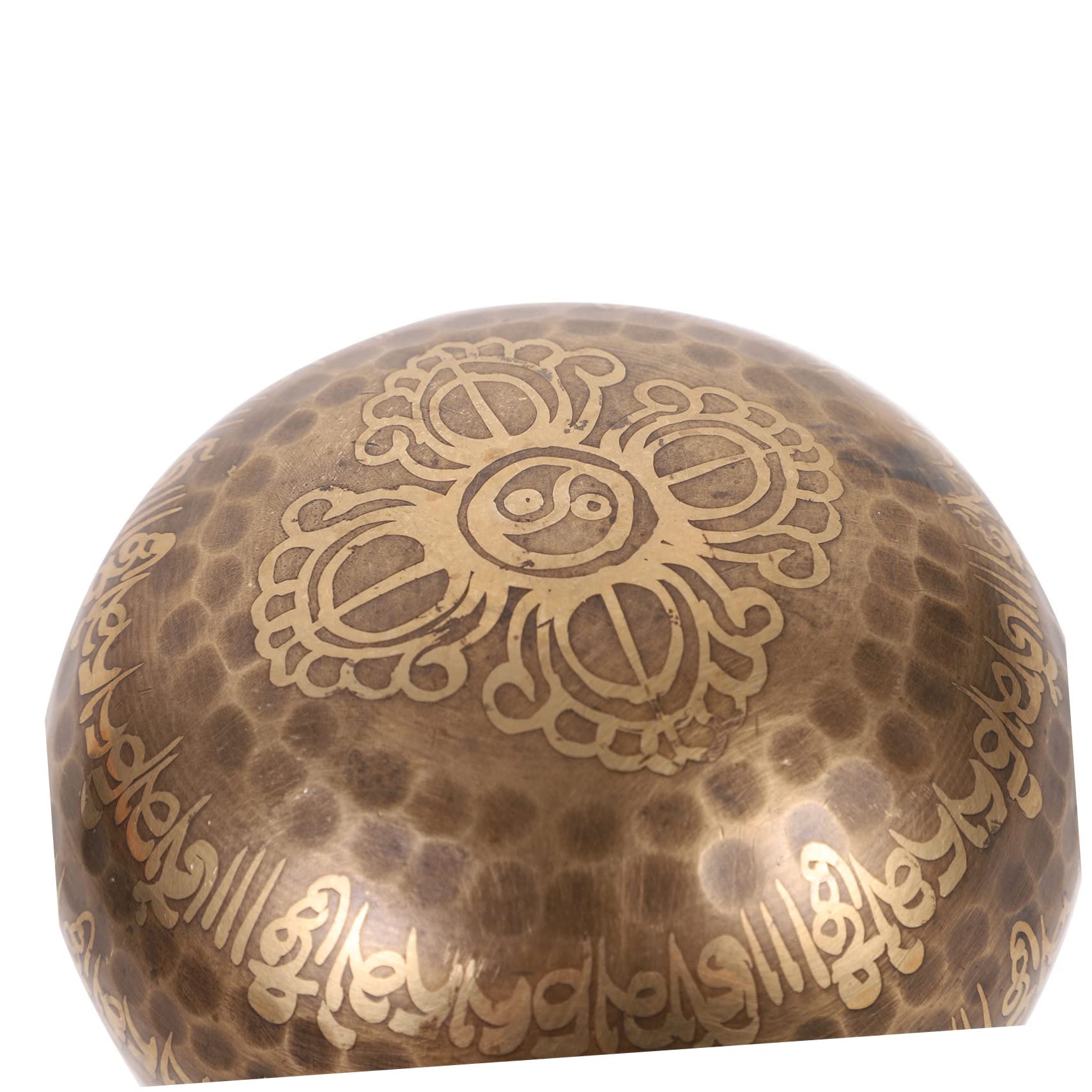 1set Ciotole Tibetane Rame Per Meditazione Accessorio Per Yoga e Relax Include Cuscino e Sacchetto Suono Resonante e Calmo Per Ogni Occasione
