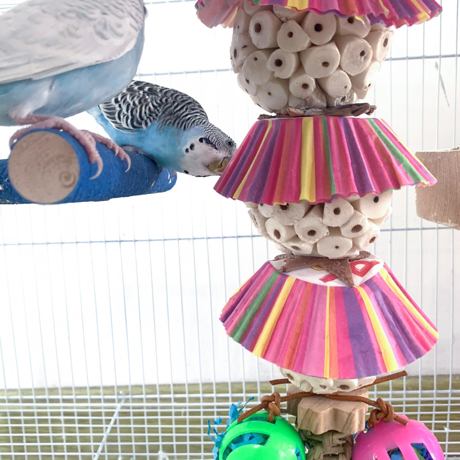 Juguetes De Conure, Juguetes Para Pu00e1jaros, Trituradora De