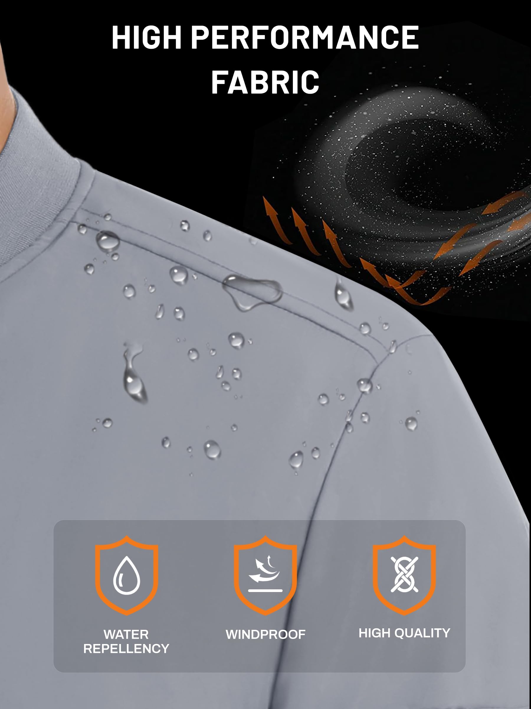 MAGNIVIT Mens Lightweight Jackets Light Bomber Jackets Casual Lightweight Bomber Jackets Track Jacket Windbreaker Fashion Coat for Men