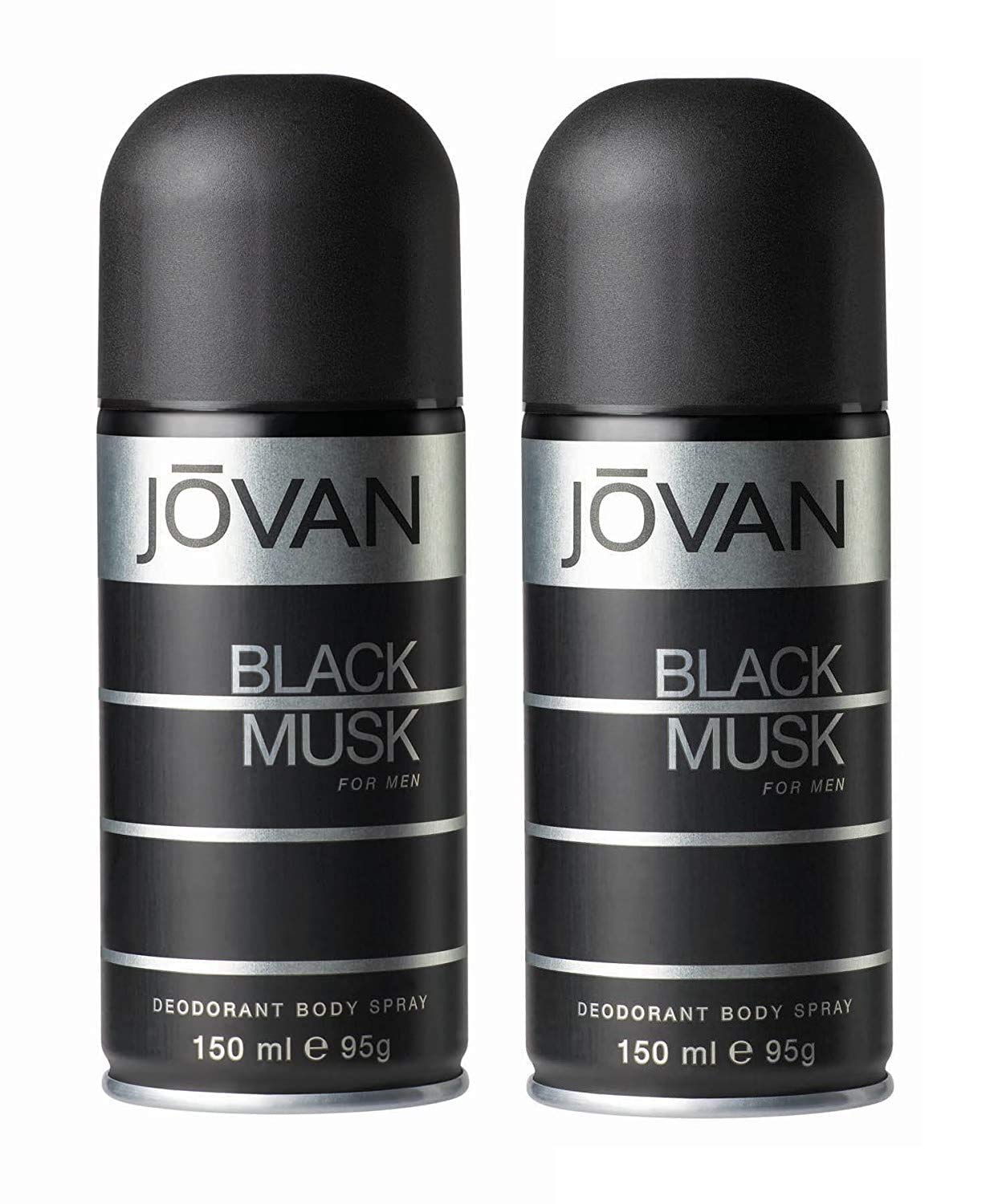 Jovan Black Musk Body Spray for Unisex, 150ml-image-5