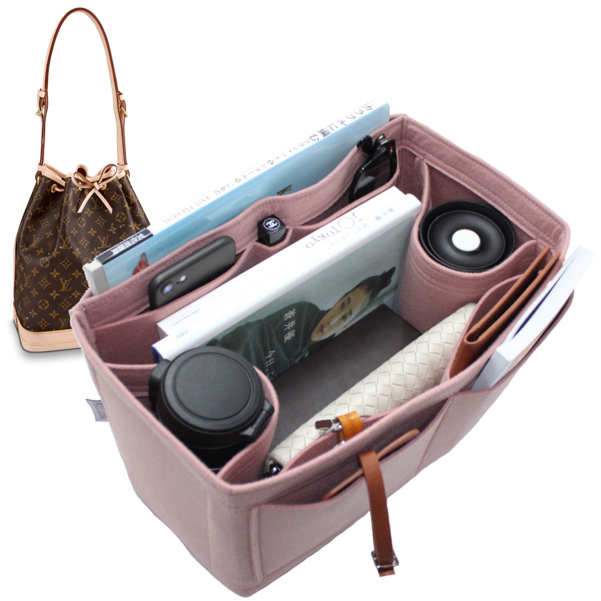 Shuyentokyo For Louis Vuitton Noe Bag Size Organizer 2mm Felt