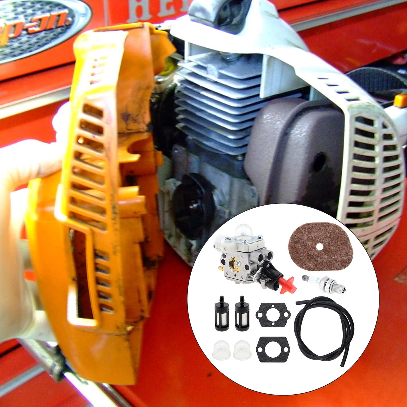 Carburateur Avec Filtre à Air Pour Stihl FS40 FS50 FS56 FS70 FS70C - Foto 7