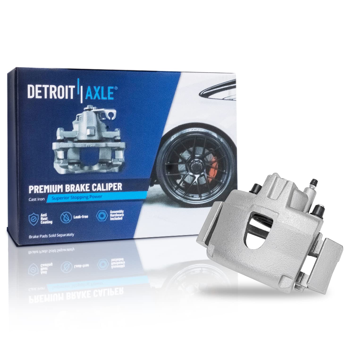 Detroit Axle - Front Left Brake Caliper for 2001-2007 Dodge Grand Caravan