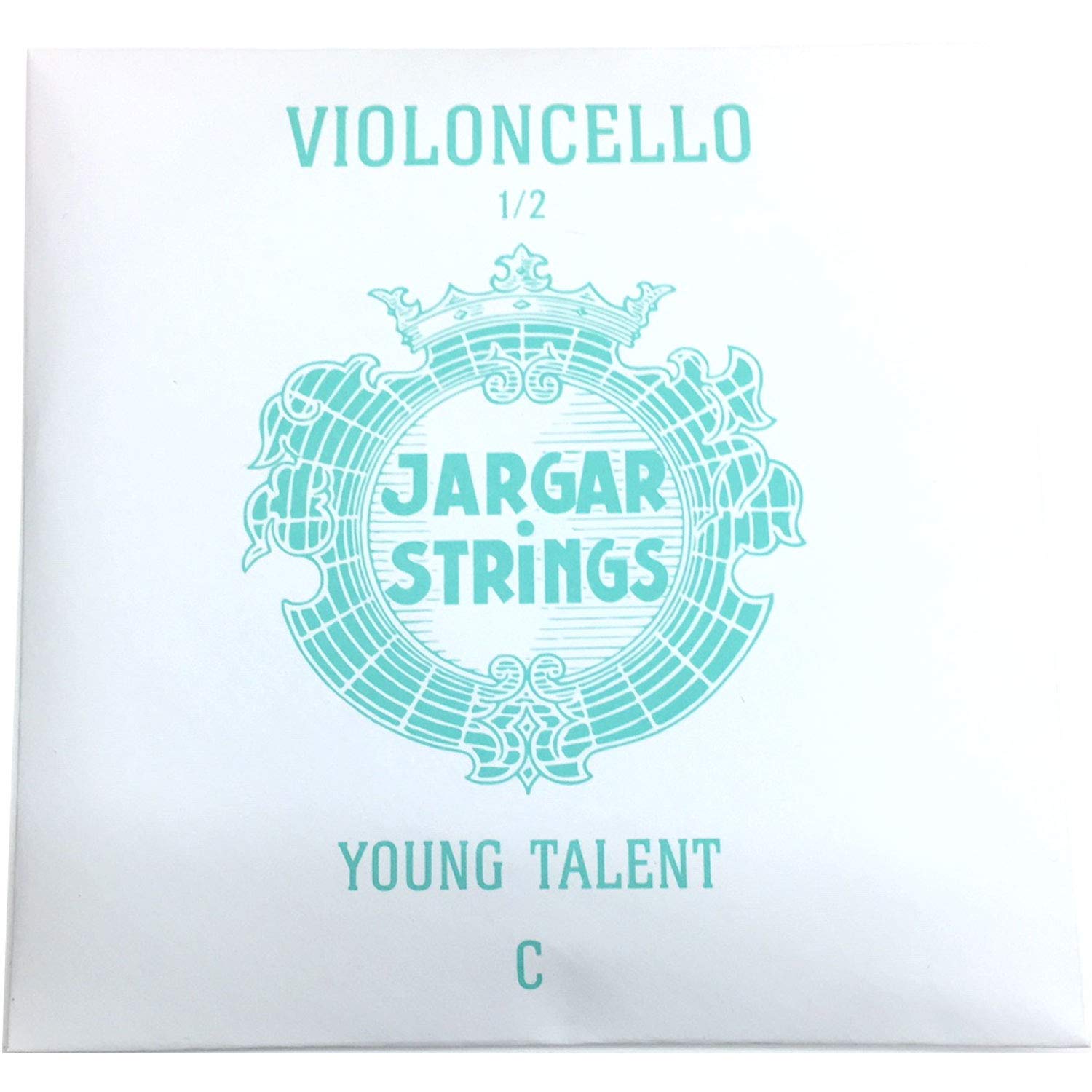 JARGAR "Young Talent" Cuerda para Violonchelo 1/2 Do Medium núcleo de acero; escala pequeña