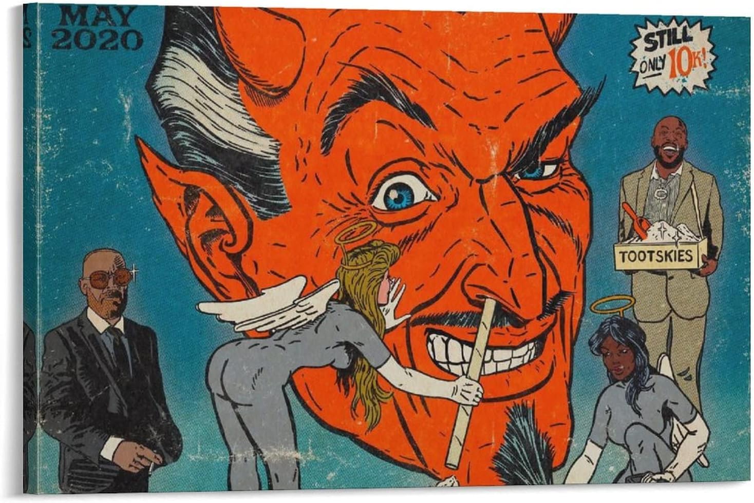 JUSITY Alfredo Freddie Gibbs & The Alchemist H Canvas