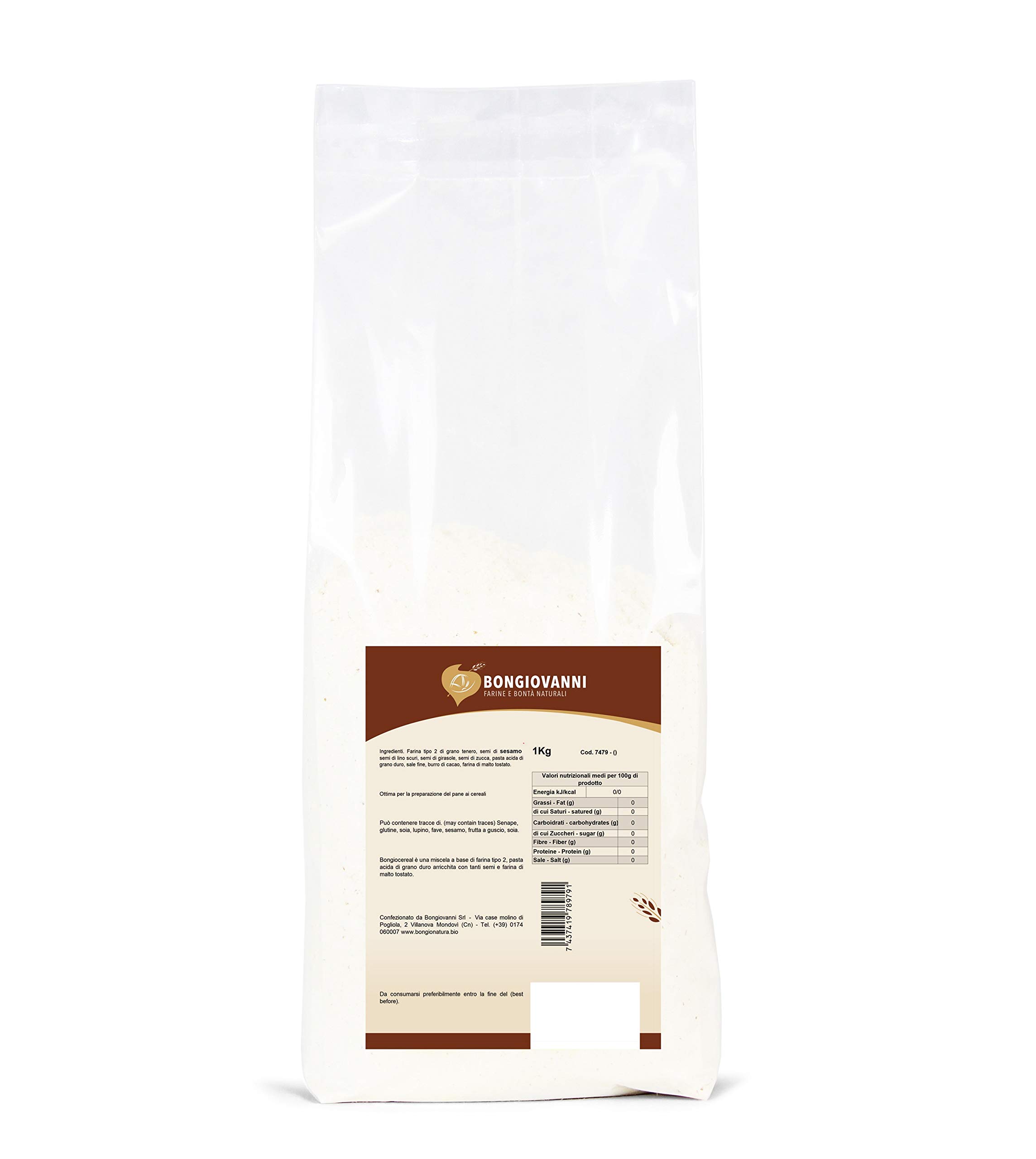 BONGIOVANNI FARINE E BONTA' NATURALI Prezzemolo disidratato in polvere - 1 kg