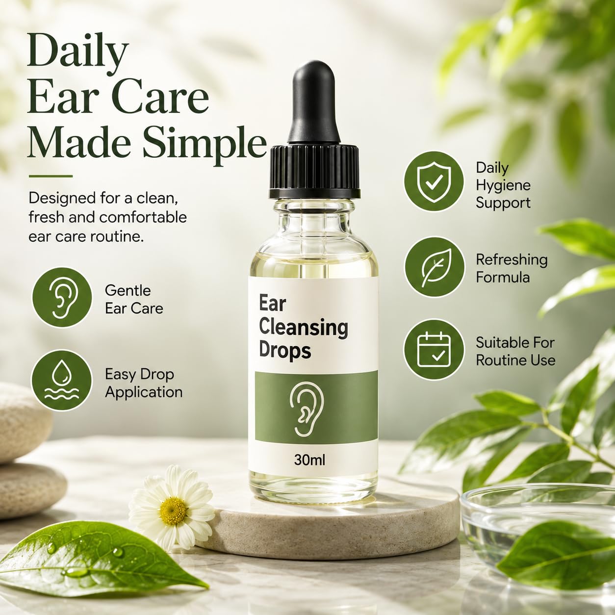 Ear Cleansing Drops 30 ml for Gently Clean Your Ears — Amazon image 4