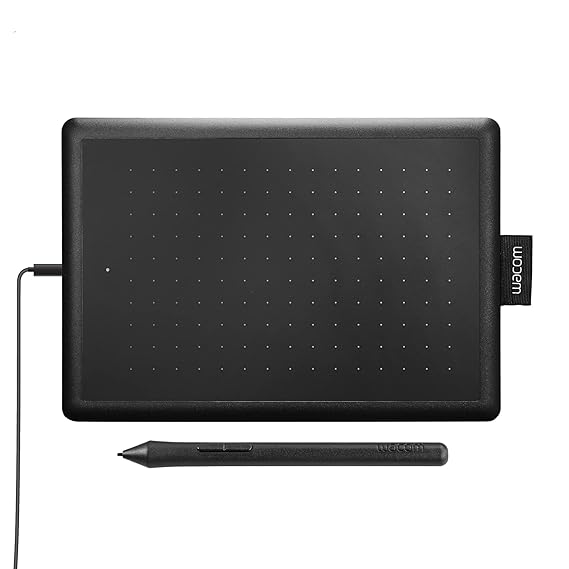 Amazon.in Buy One Graphic Drawing Tablet for Beginners, Black