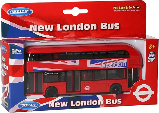 Welly 09121 London Bus, Red