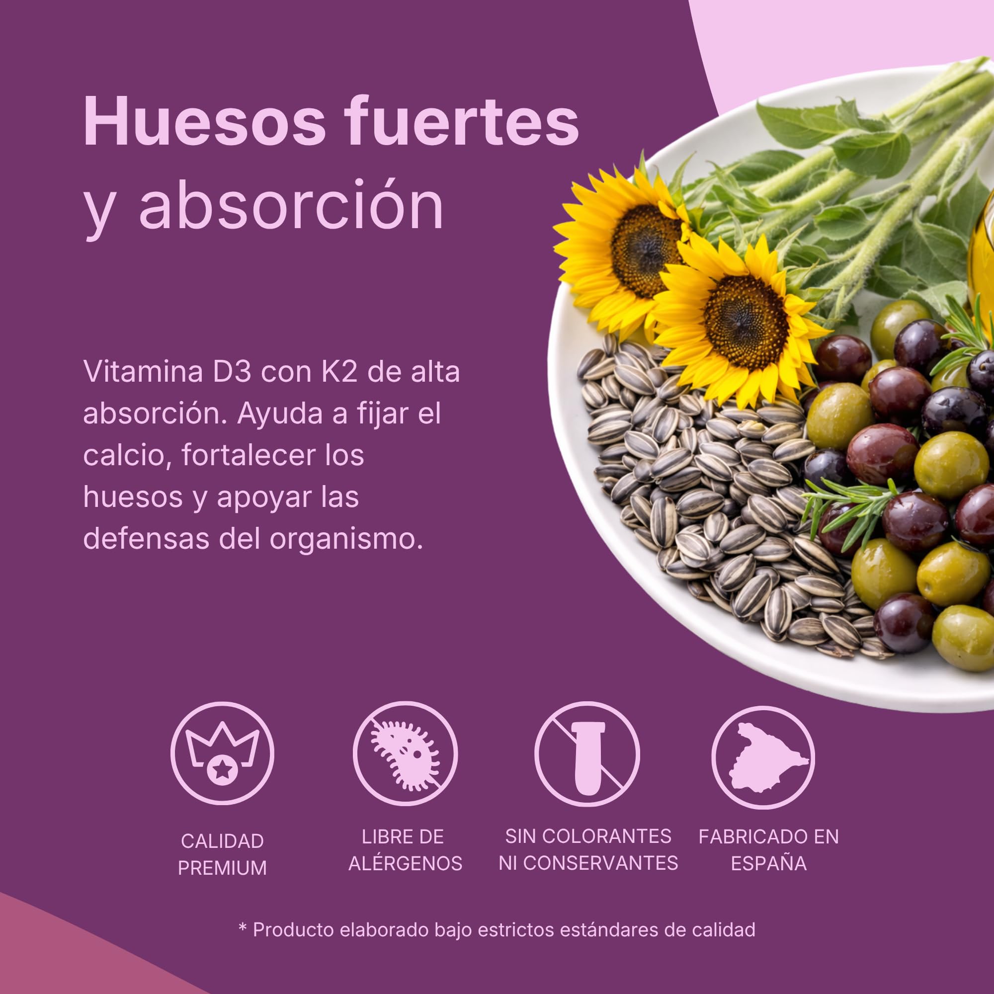 FEPA Vitamina D3 + K2 Liposomada – 40 Cápsulas Pack de 2 – Complemento Alimenticio para Huesos, Músculos y Sistema Inmunitario – Cápsulas de Alta Absorción – Fepadiet