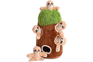 Frisco Hide and Seek Plush Volcano Puzzle Dog Toy