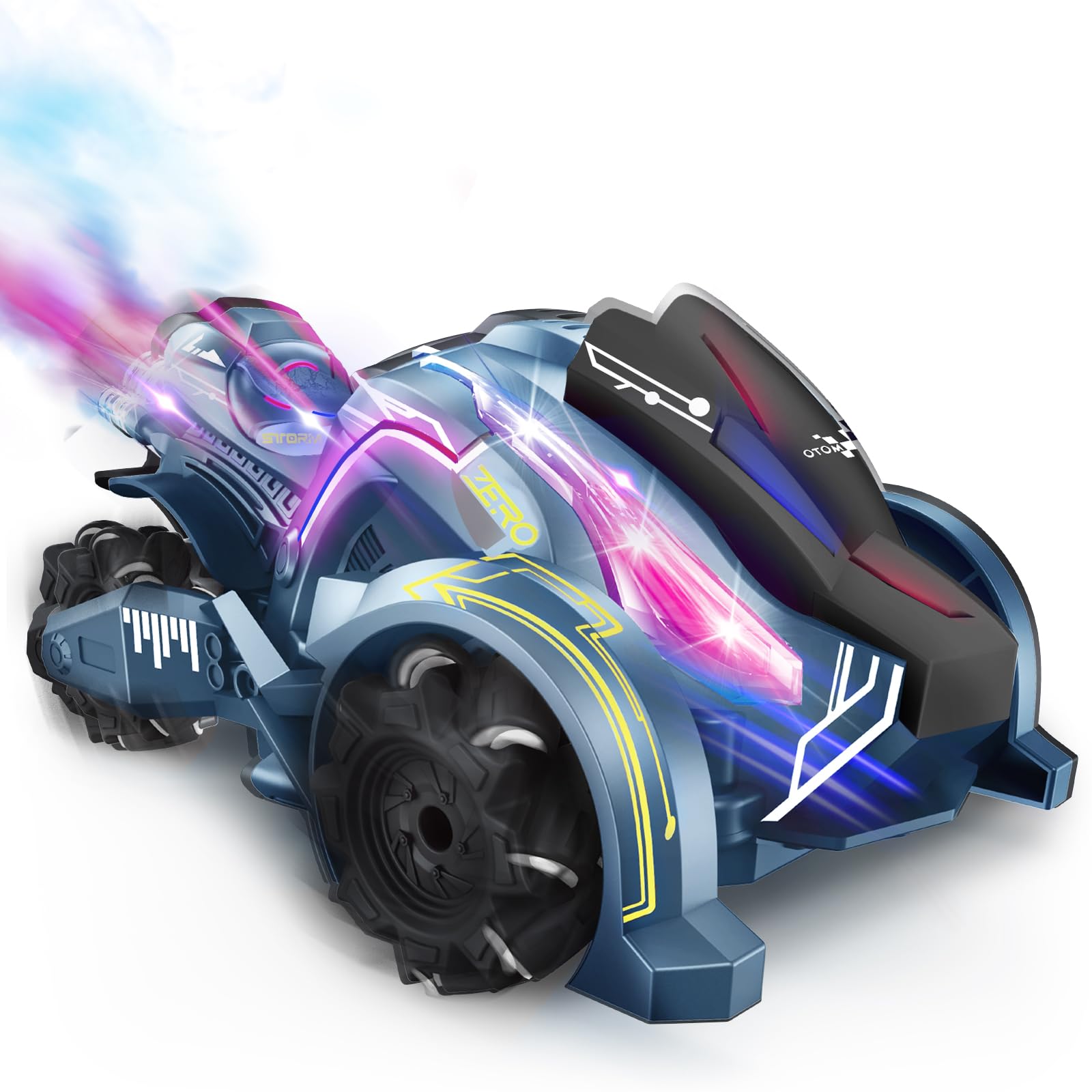 Photo 1 of TRIPLEFINE RC Motorcycle Remote Control, Remote Control Car,2.4Ghz 360° Rotating Drift Stunt Car Motorbike for Kids Age 8-12 Years (Grey)