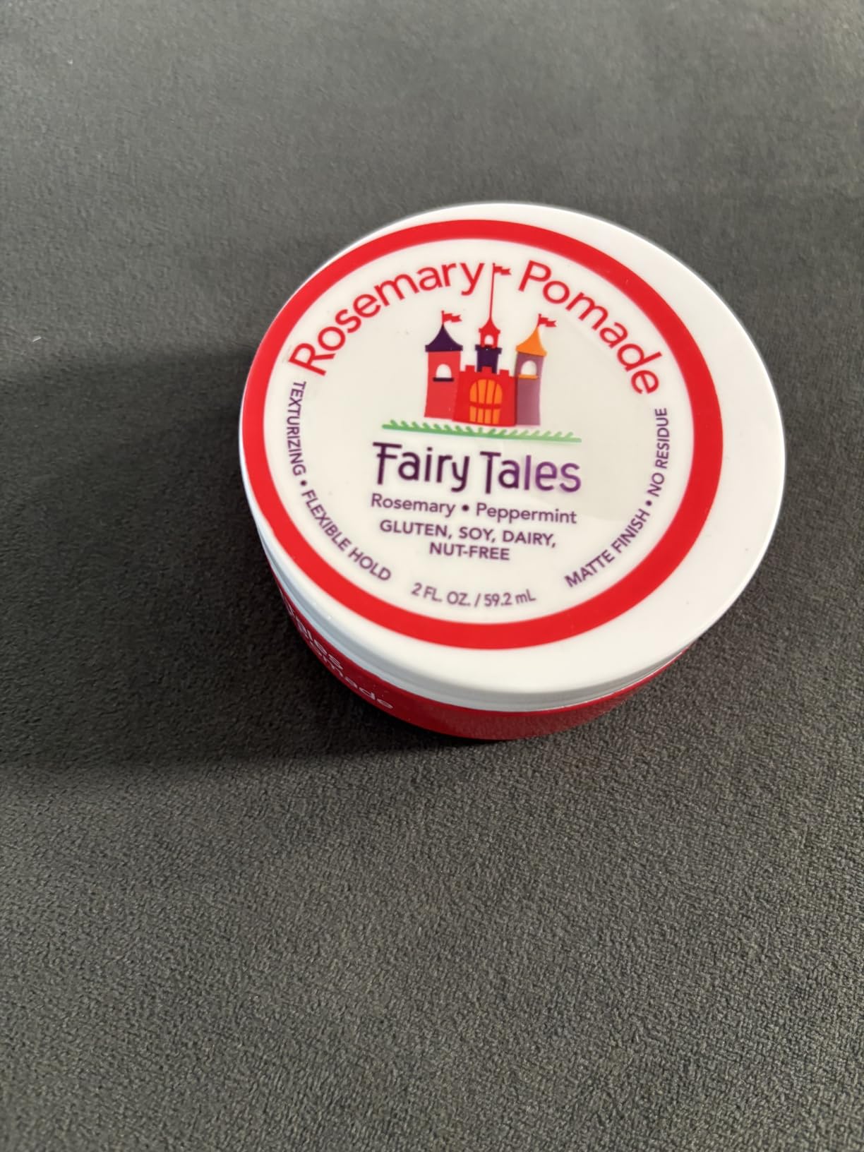 Fairy Tales Hair Care Rosemary Kids Pomade, Lightweight Non Greasy Pomade for Kids Made with Natural Ingredients - Clean Hair Care for Kids - 2 oz