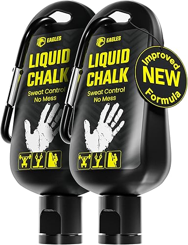 Vista 13 de EAGLES Pro Grade Gym Liquid Chalk 50, 120 or 280ml Mess-Free Chalk for Weightlifting, Gymnastics Rock Climbing, Pole Grip, Sports Dries in Seconds