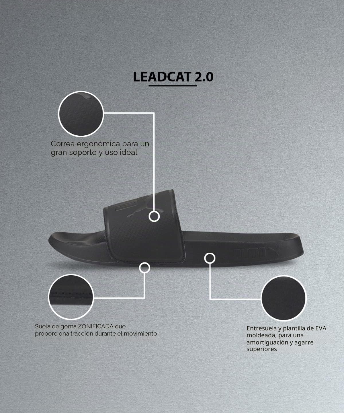PUMA Unisex Leadcat 2.0Schiebe-Sandalen