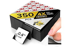 X-bet MAGNET Magnetic Squares: Peel & Stick for Endless Possibilities