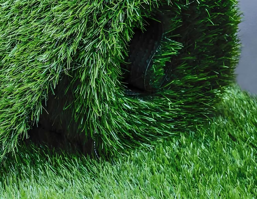 innovative edge 25 MM Artificial Grass Carpet for Balcony and Lawn Floor, High Density for Covering Balcony (Size: 1x2 Feet)