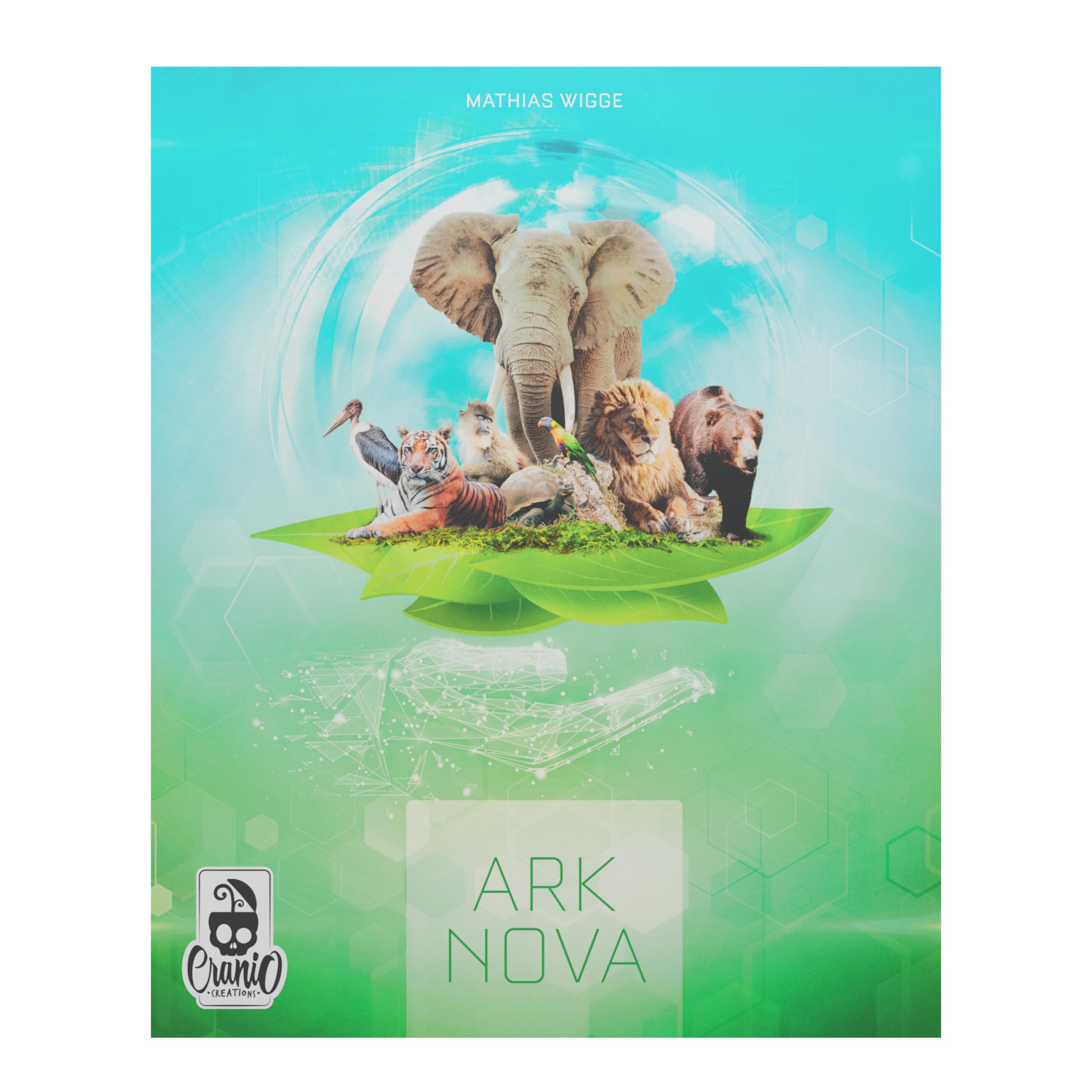 Cranio Creations - Ark Nova, construye un zoológico Moderno en Forma científica, edición en Idioma Italiano