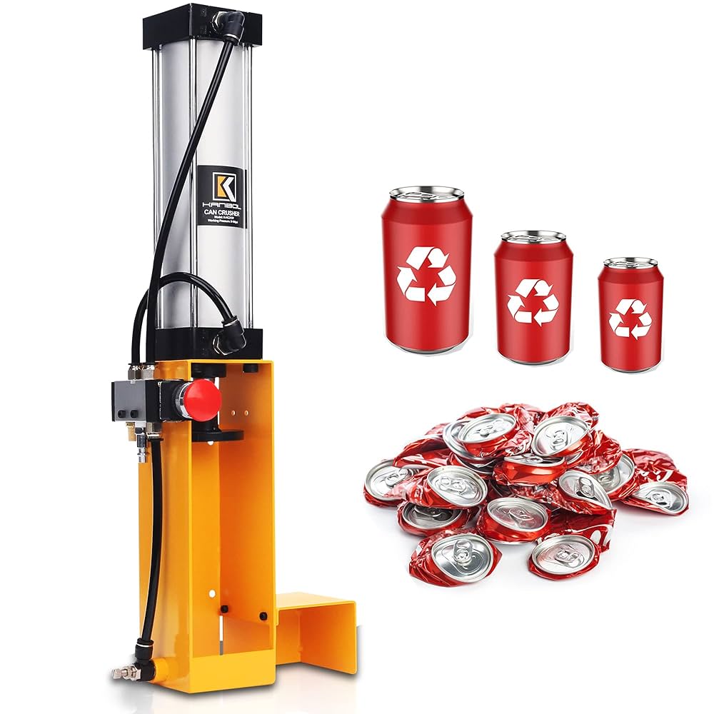 Ram-Pro 16 Oz Aluminum Can Crusher & Bottle Opener | Heavy Duty Large Metal Wall Mounted Soda