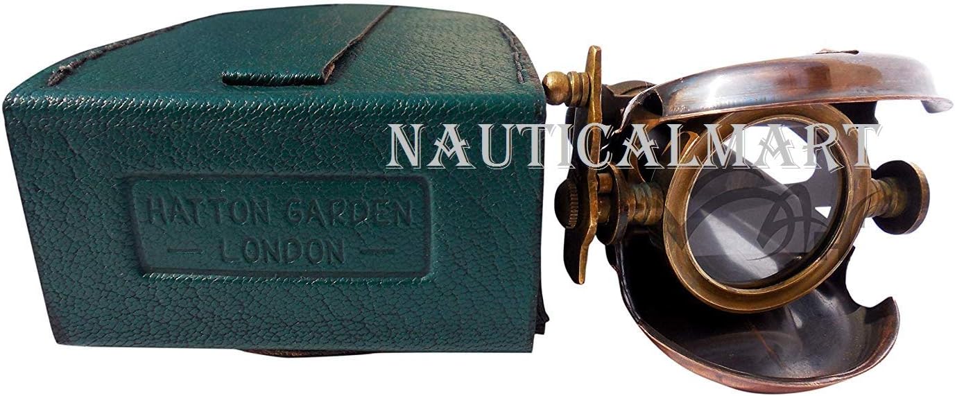 Antique-Style-Ships Pocket- Monocular- Brass Telescope- with-Box image 4