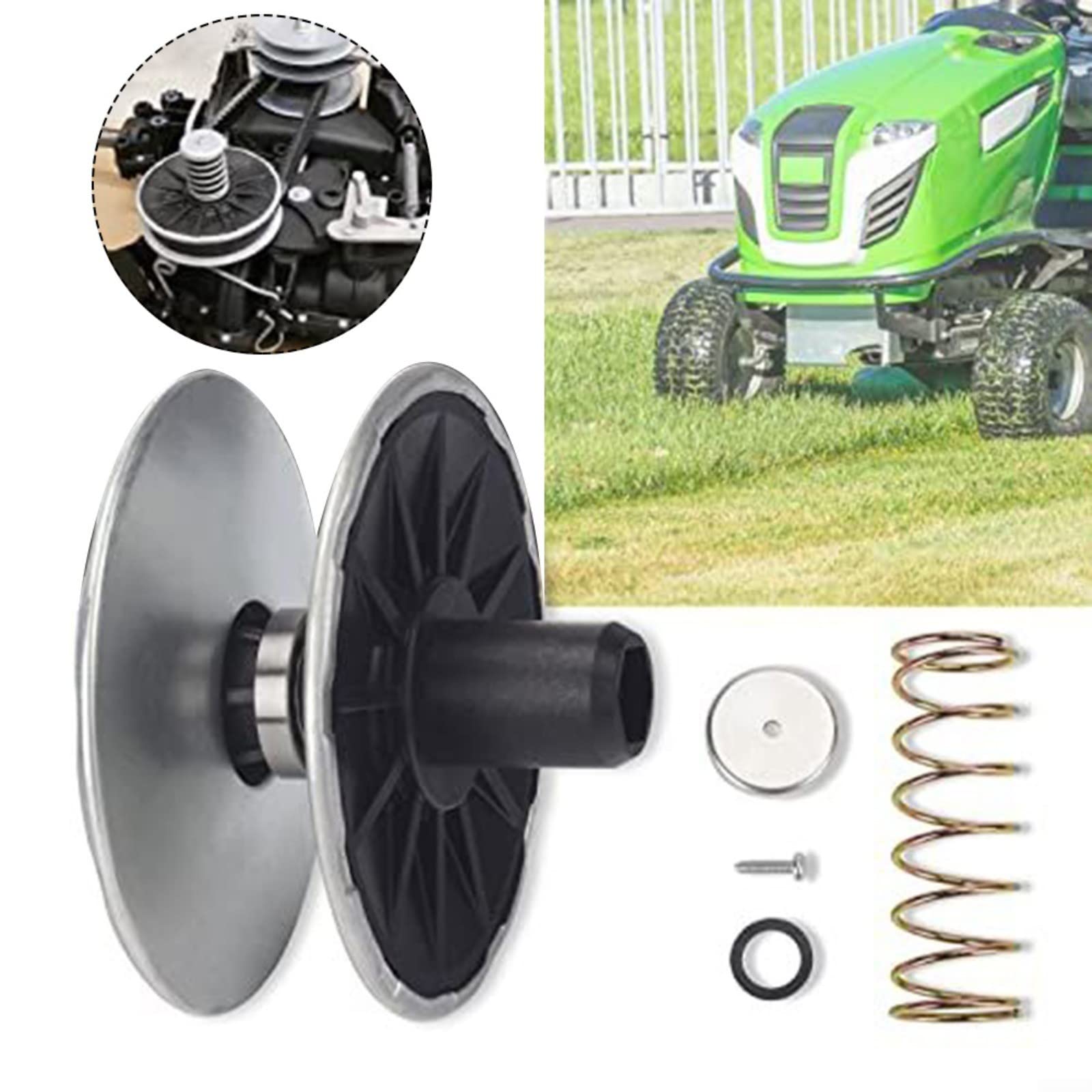 Kit Embrayage Convertisseur De Couple Pour Karting Et Tondeuse - Overdrive Inclus - Poulie Pilote #420 - Améliore L'accélération